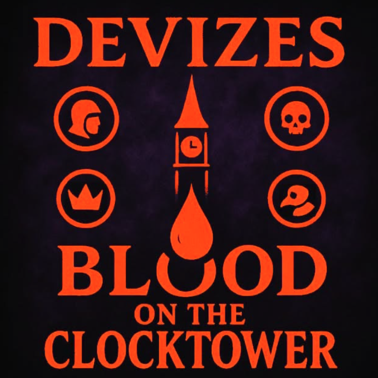 Devizes Blood on the Clocktower logo